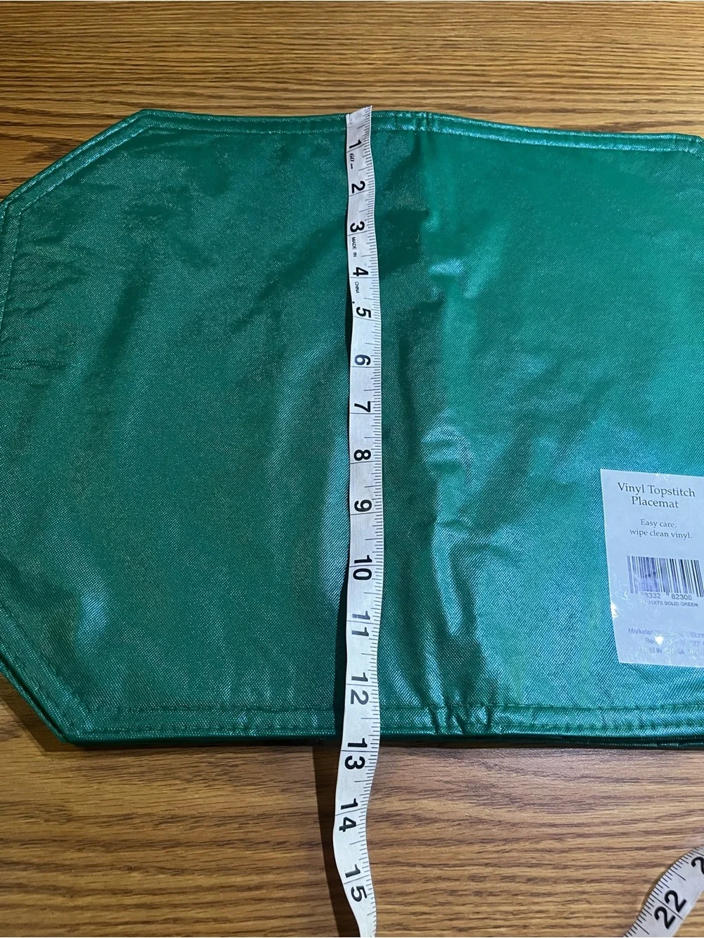 Green Vinyl Placemats